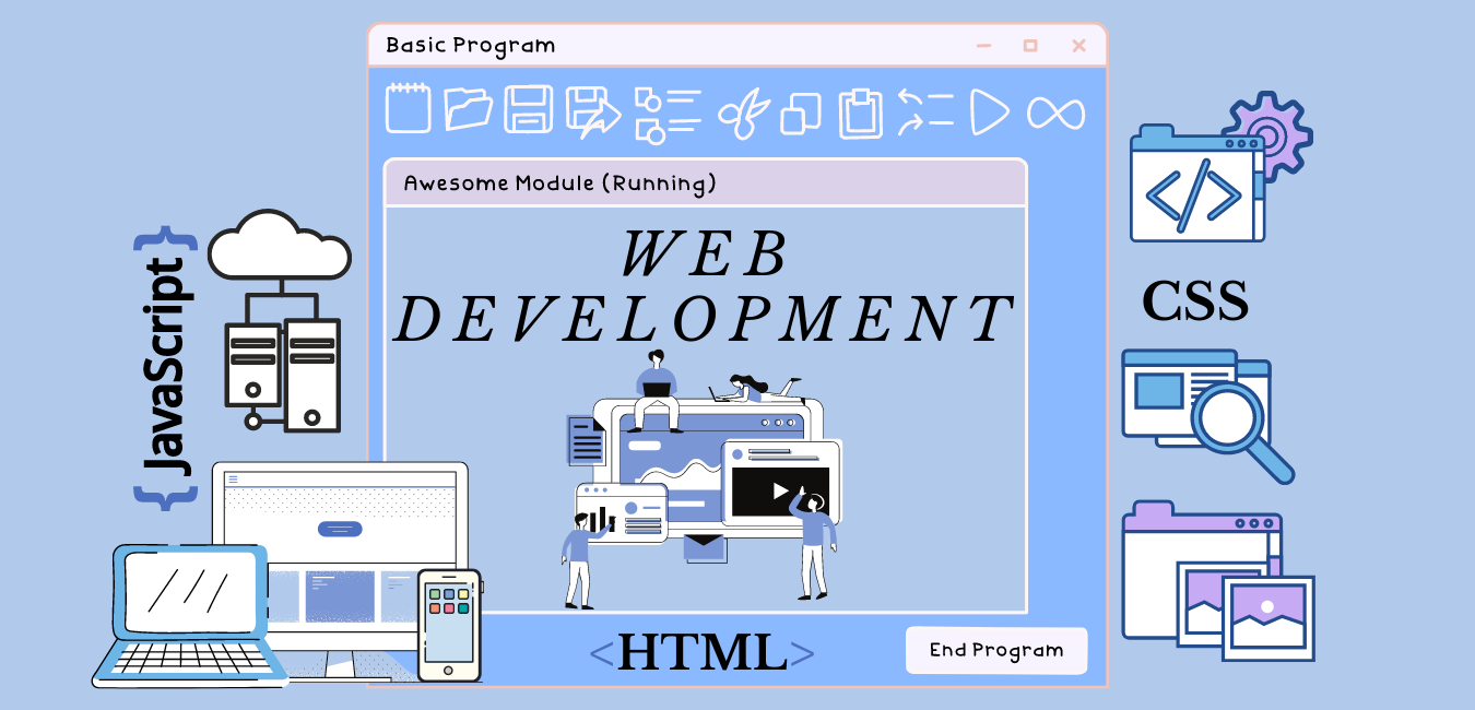 Web Development Image Header